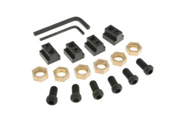 Image of Grizzly Industrial 4 pc T-Slot Clamping Nut Kit T25211