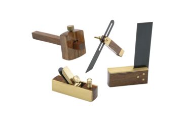 Image of Grizzly Industrial 4pc Minature Woodworking Set T10090
