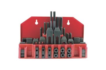 Image of Grizzly Industrial 58 pc. Clamping Kit for 1/2in. T-Slots G1075