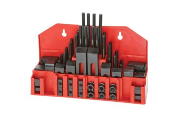 Image of Grizzly Industrial 58 pc. Clamping Kit for 7/16in. T-Slots T26485