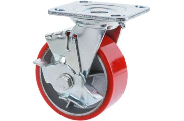 Image of Grizzly Industrial 5in. Heavy-Duty Swivel Caster w/ Brake G8177