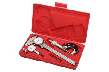 Image of Grizzly Industrial 6in. Dial Caliper/Indicator/Micrometer Set G9786