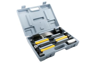Image of Grizzly Industrial 7-Pc Auto Body Repair Kit - Cast Iron T1232