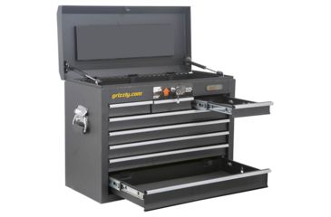 Image of Grizzly Industrial 8 Drawer Tool Chest, 26in. Wide T26898