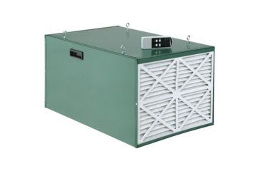 Image of Grizzly Industrial Heavy-Duty Double Air Filter with Remote Control G9956