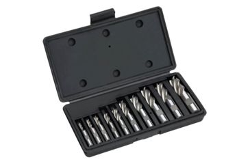 Image of Grizzly Industrial HSS 4 Flute End MIlls, 10 pc. Set G9758