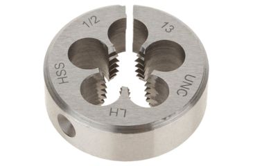 Image of Grizzly Industrial HSS Round Split Die - LH, 1/2in.-13 x 1-1/2in. H0557