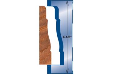 Image of Grizzly Industrial Moulding Knife - Base, 4-1/2in G4532