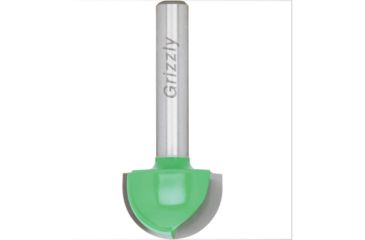 Image of Grizzly Industrial Roundnose Bit, 1/4in. Shank, 3/4in. Cutter Dia. C1058
