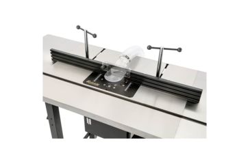 Image of Grizzly Industrial Router Table w/ Lift and Cast Iron Wings, T28781