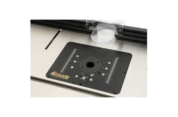 Image of Grizzly Industrial Router Table w/ Lift and Cast Iron Wings, T28781