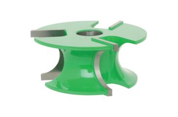 Image of Grizzly Industrial Shaper Cutter - Stair Tread Nose, 3/4in. Bore C2129