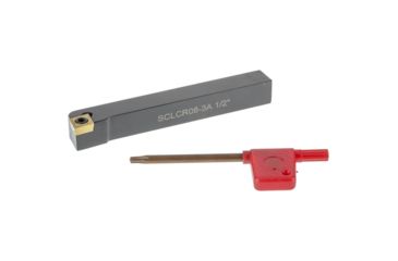 Image of Grizzly Industrial Turning Toolholder SCLCR 1/2in. x 4in., 5-Deg. Cutting Angle, RH T10844