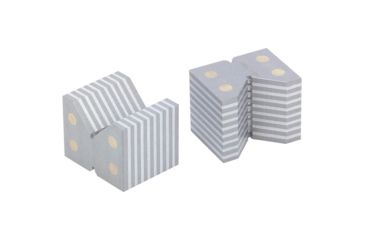 Image of Grizzly Industrial V-Block Set for Magnetic Chucks 2in. x 2in. x 2-3/8in. H5619