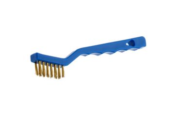 Image of Grizzly Industrial Wire Brush with Plastic Handle - Brass - 12pk T27802