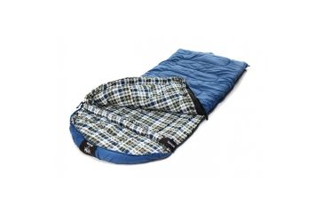 Image of Grizzly Ripstop -25 Degree Sleeping Bag, Blue, Large, 40006