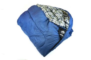 Image of Grizzly Ripstop -25 Degree Sleeping Bag, Blue, Large, 40006