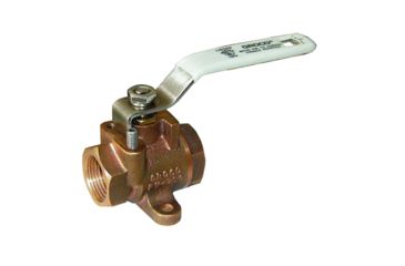 Image of GROCO NPT Bronze Inline Fuel Valve 3/8" 74410