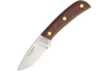 Image of Grohmann Mini Skinner Fixed Blade Knife, 2.75in, Brown, Wood Handle GR104SF