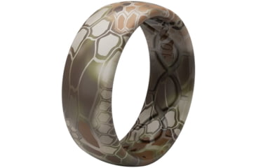 Image of Groove Life Camo Kryptek Highlander Silicone Ring, Brown, 08, 20606
