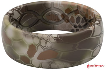 Image of Groove Life Camo Kryptek Highlander Silicone Ring, Brown, 08, 20606