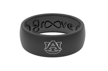 Image of Groove Life Original Collegiate Auburn  Silicone Ring, Black, 7 TGV-RNG-OR-CL-AUBN-BK-07