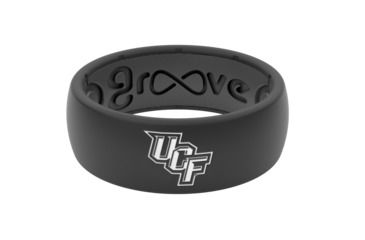 Image of Groove Life Original Collegiate Central Florida Silicone Ring, Black, 7, 27793