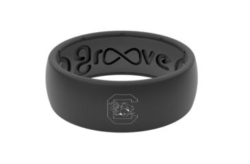 Image of Groove Life Original - Collegiate South Carolina Silicone Ring, Black, 7 TGV-RNG-OR-CL-SCAR-BK-07