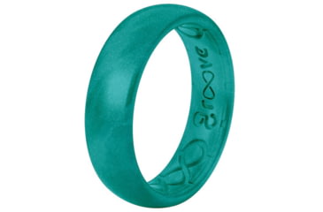 Image of Groove Life Thin Silicone Ring, Ocean, 09, 30529