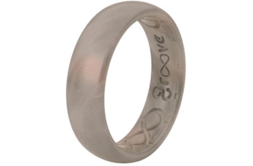Image of Groove Life Thin Silicone Ring, Pewter, 05, 29929