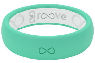 Image of Groove Life Thin Silicone Ring, Seafoam, 08, 21009