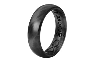 Image of Groove Life Thin Solid Colored Ring, Black Pearl, 8, R1-117-08