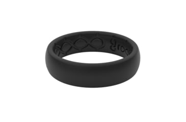 Image of Groove Life Thin Solid Colored Ring, Midnight Black/Black, 4, R1-101-04