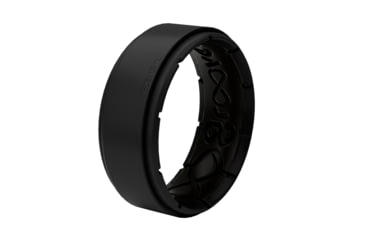 Image of Groove Life Zeus Edge Silicone Ring, Black, 14, R10-007-14