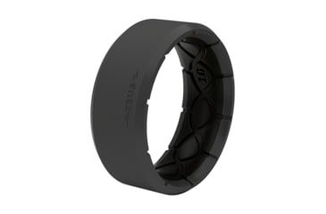 Image of Groove Life Zeus Edge Silicone Ring, Deep Stone Grey/Black, 14, R10-008-14