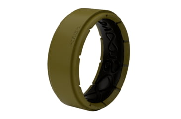 Image of Groove Life Zeus Edge Silicone Ring, Green, 11, R10-010-11