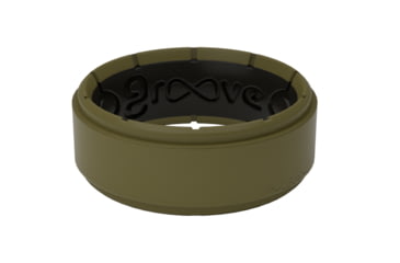 Image of Groove Life Zeus Edge Silicone Ring, Green, 11, R10-010-11