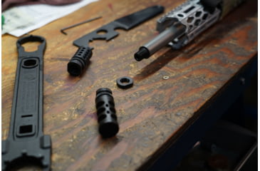 Image of GrovTec US 1/2x28 .223/5.56mm Jam Nut Muzzle Device, GTHM322
