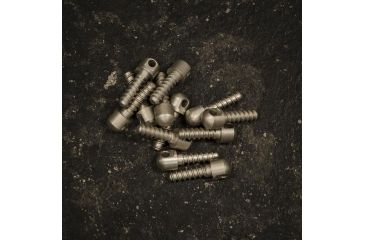 Image of GrovTec US 3/4in Satin Nickel Plated Wood Screws Pack - 12 pcs, Nickel GTHM57