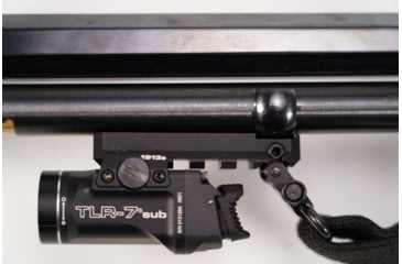 Image of GrovTec US .675 - .725in Tube Mount Rail Barrel Band Mounted Picatinny Rail, Black, GTSW328