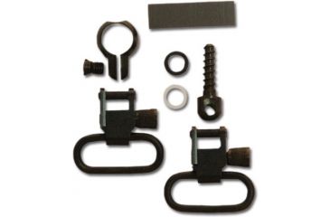 Image of GrovTec US One-Piece Barrel Band Swivel Set, .645 - .660 Diameter, Black, GTSW41
