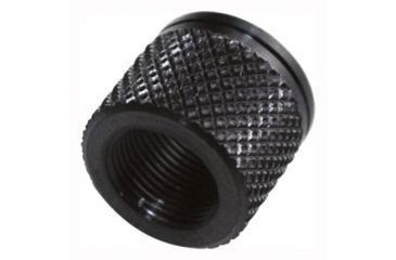Image of GrovTec US Muzzle Thread Protector, For Glock 17 &amp; 19, Most 9mm, 1/2x28 Thread, .641in OD, Black, GTHM244