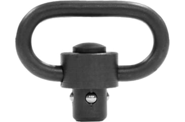Image of GrovTec US 1.25in Heavy Duty Push Button Swivel, Black, GTSW314