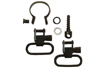 Image of GrovTec US One-Piece Barrel Band Swivel Set, .645 - .660 Diameter, Black, GTSW45