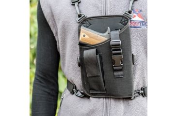 Image of GrovTec US 5in Barrel Large Semi-Auto Trail Pack Holster, Black, GTHL14905R