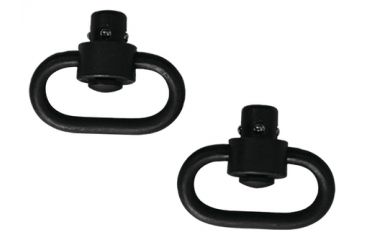 Image of GrovTec US Heavy Duty 1.25in Push Button Swivel Set, Black, GTSW288