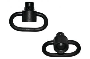 Image of GrovTec US Recessed Plunger Heavy Duty Push Button Swivels, Black, GTSW287
