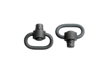 Image of GrovTec US Heavy Duty Push Button Swivels, Black, 1in, GTSW105