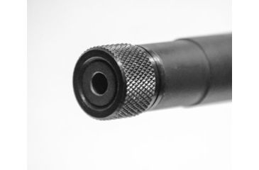 Image of GrovTec US Muzzle Thread Protector, Fit to Barrel, Some .22's, 1/2x20 Thread, .625in OD, Black, GTHM242