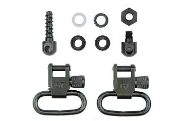 Image of GrovTec US 0.25in Machine Sckrew Locking Swivel Set, Black, GTSW13